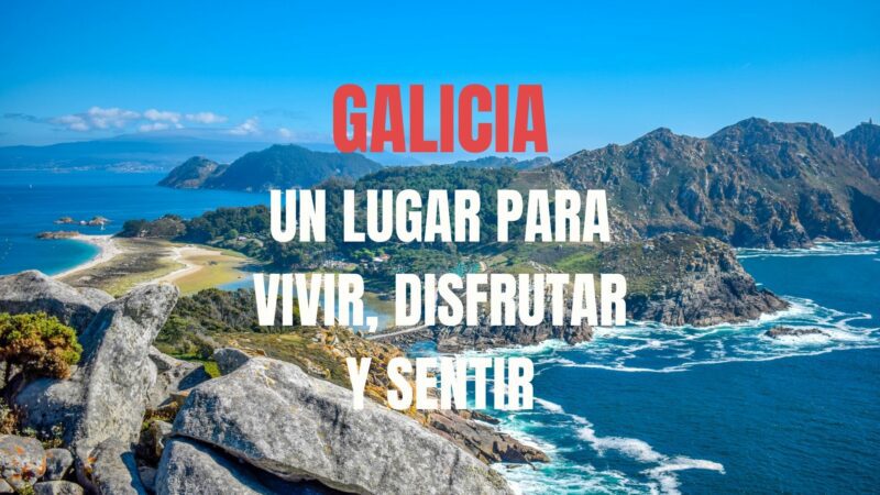 "Paisaje gallego ideal para vivir en Galicia con tranquilidad y naturaleza"